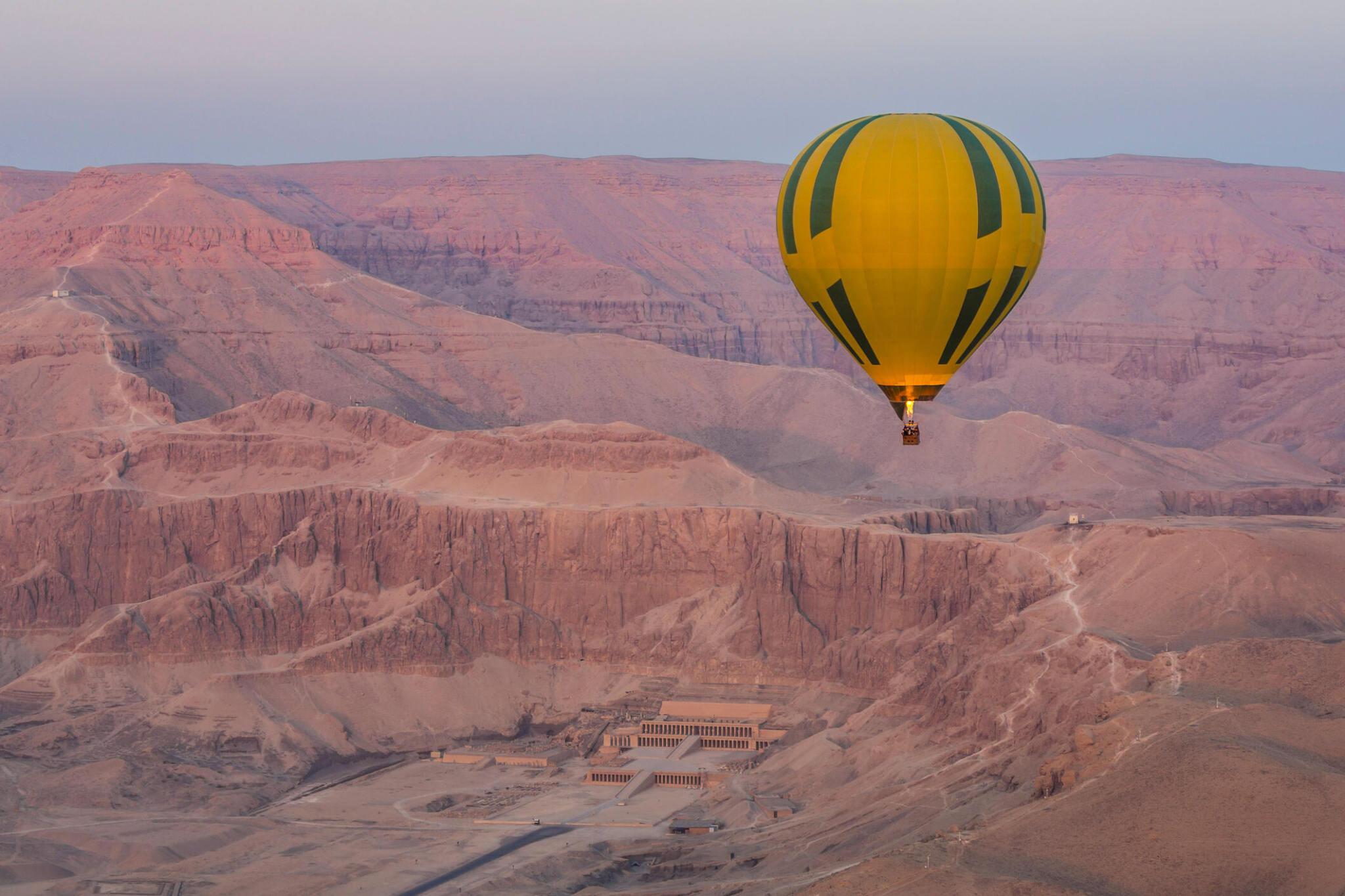 Hot Air Balloon Ride over Luxor.